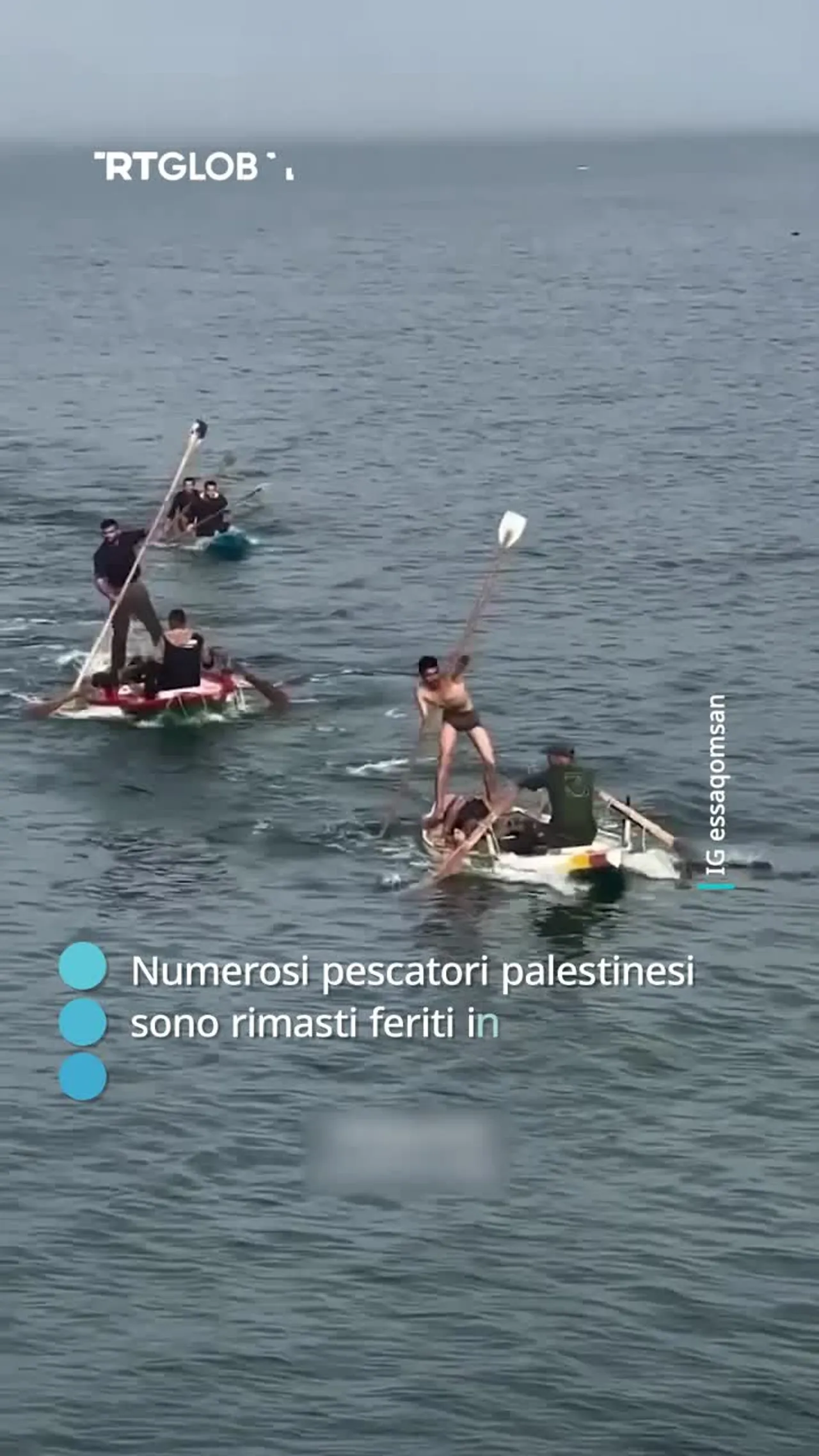 I pescatori palestinesi sono rimasti feriti a seguito di colpi sparati deliberatamente da Israele